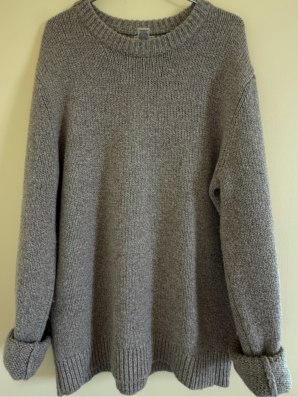 L.L.Bean Oversized Chunky Knit Sweater